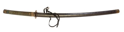 Lot 312 - Japanese Mumei Katana