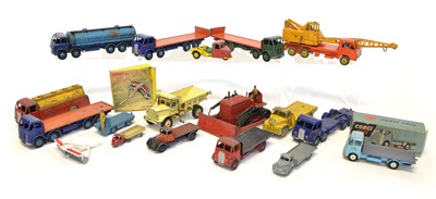 Lot 181 - Dinky, Corgi, Crescent, Lesney Industrial vehicles