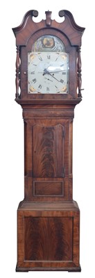 Lot 314 - Hamilton, Congleton 8-day clock movement