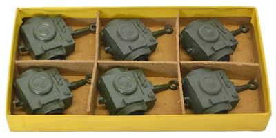 Lot 188 - Dinky Toys trade boxed set of 6 Ammunition Trailers