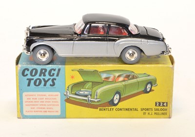 Lot 198 - Boxed Corgi Bentley Continental Sports Saloon