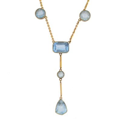 Lot 30 - A synthetic spinel necklace