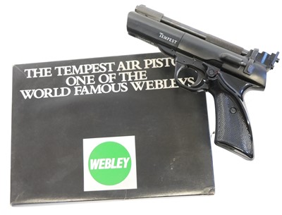Lot 180 - Webley Tempest .177 air pistol