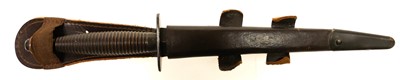 Lot 354 - Fairbairn Sykes fighting knife by William Rogers of Sheffield