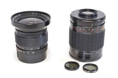Lot 240 - Two cased lenses