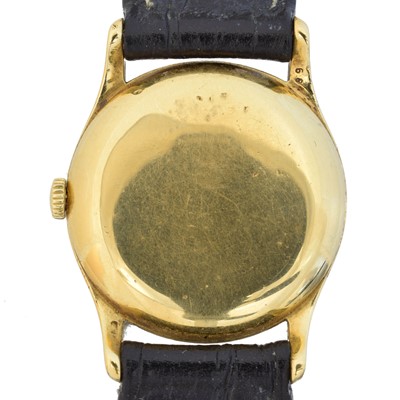 Lot 158 - A 1950s 18ct gold Vacheron & Constantin wristwatch