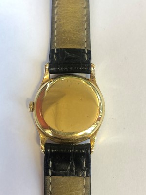 Lot 158 - A 1950s 18ct gold Vacheron & Constantin wristwatch