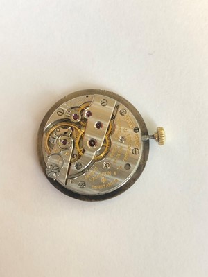 Lot 158 - A 1950s 18ct gold Vacheron & Constantin wristwatch