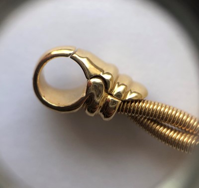 Lot 31 - An 18ct gold necklace by Wellendorff