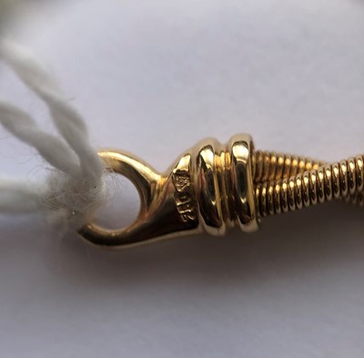 Lot 31 - An 18ct gold necklace by Wellendorff