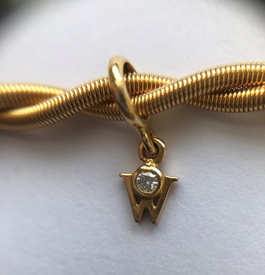 Lot 31 - An 18ct gold necklace by Wellendorff