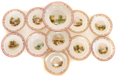 Lot 189 - Minton part dessert service