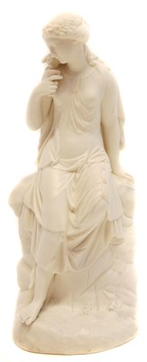 Lot 218 - Parian figure