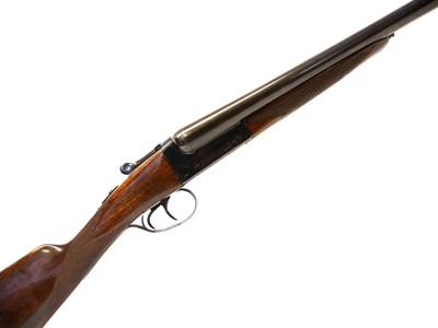 Lot 150 - AYA 12 bore side by side shotgun LICENCE REQUIRED