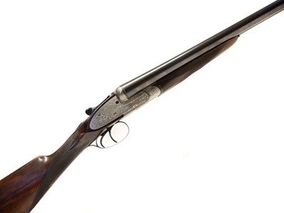 Lot 437 - T, Newton Manchester 12 bore side by side shotgun LICENCE REQUIRED