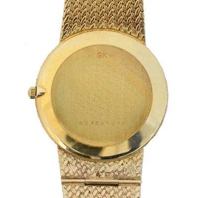 Lot 162 - A 9ct gold Zenith wristwatch
