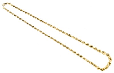 Lot 87 - A chain necklace