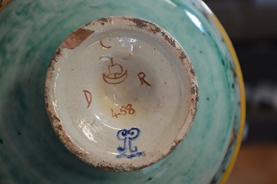 Lot 71 - Pair of Della Robbia Tazza