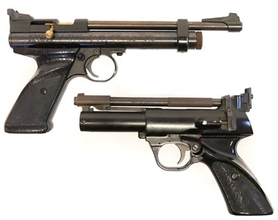 Lot 177 - Webley .177Tempest air pistol, and a Crossman .22 2240 pistol