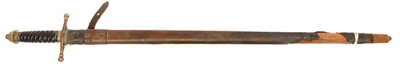Lot 323 - George V Scottish infantry officers broadsword and scabbard