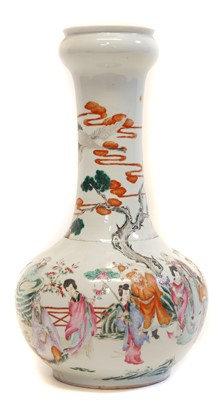 Lot 228 - Chinese famille verte vase