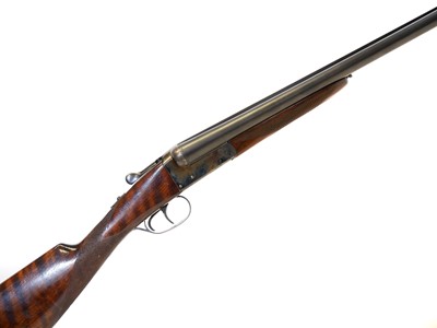 Lot 138 - AYA Yeoman 12 bore side by side shotgun, LICENCE REQUIRED