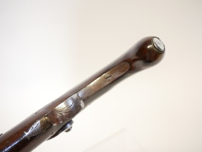 Lot 7 - Pair of percussion pistols by Wadsworth of London