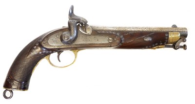 Lot 8 - Percussion Lancer pistol