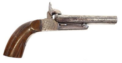 Lot 9 - Double barrel pinfire pistol