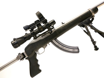 Lot 85 - AMT Lightning .22lr semi auto rifle LICENCE REQUIRED