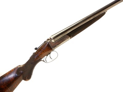 Lot 136 - German side by side 12 bore shotgun LICENCE REQUIRED