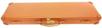 Lot 259 - Bradeys leather over and under shotgun case