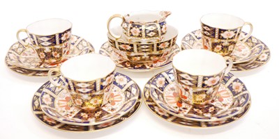 Lot 200 - Crown Derby four piece teaservice