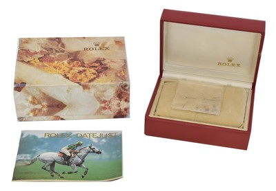 Lot 241 - A Rolex Datejust box