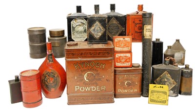Lot 239 - Collection of gun powder and detonator tins