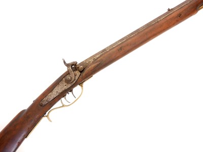 Lot 45 - Pennsylvanian type .32 percussion rifle