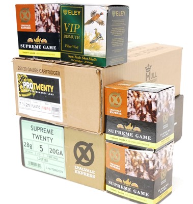 Lot 232 - 20 bore shotgun ammunition LICENCE REQUIRED