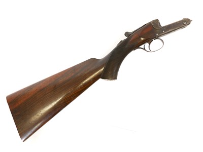 Lot 276 - Army and Navy rook rifle stock and action only