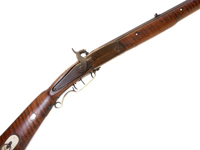 Lot 38 - Breech loading percussion .45 rifle