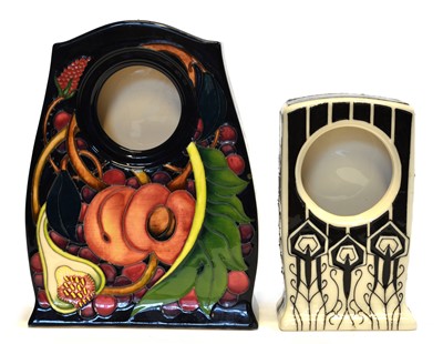 Lot 86 - Two Moorcroft clocks
