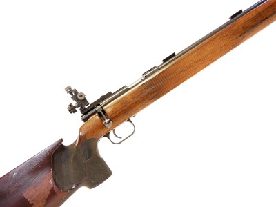 Lot 74 - Anschutz .22lr model 54 match bolt action rifle LICENCE REQUIRED
