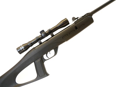 Lot 189 - Gamo .177 Delta Fox Whisper air rifle serial number 04-1C-298618, with slip