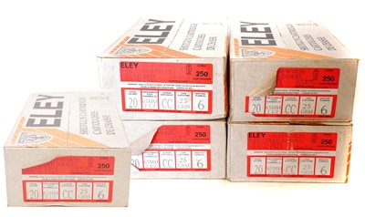 Lot 223 - 1250 x Eley 20 bore shotgun cartridges LICENCE REQUIRED