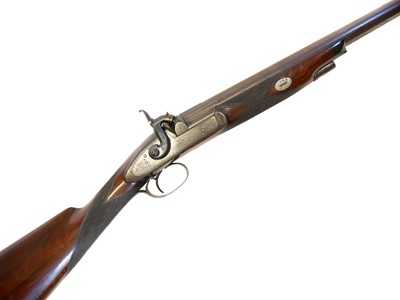 Lot 36 - Griffiths and Worsley Manchester percussion single barrel shotgun