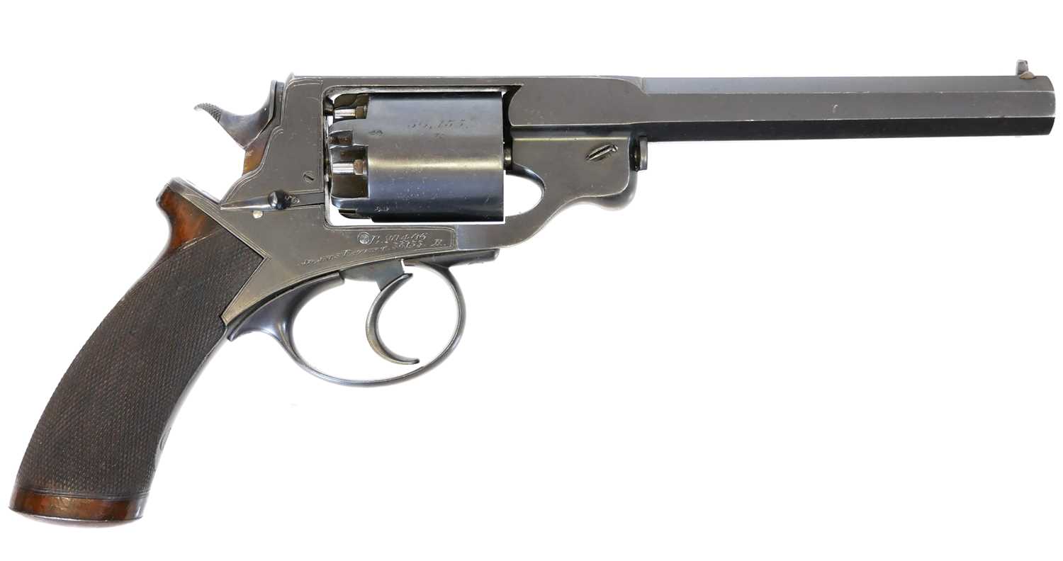 Lot 17 - Adams 34 bore percussion revolver