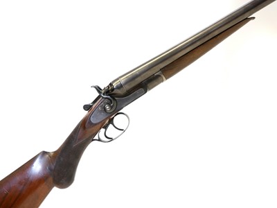 Lot 116 - Belgian 12 bore side by side hammer gun LICENCE REQUIRED