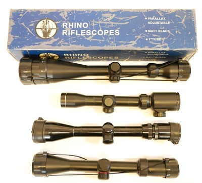 Lot 218 - Four telescopic sights