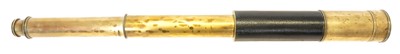 Lot 219 - Naval pattern telescope