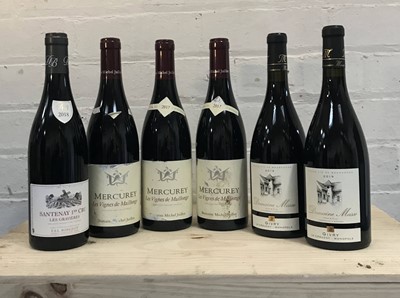Lot 11 - 6 Bottles Mixed Lot Good Red Burgundy