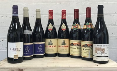 Lot 16 - 8 Bottles Mixed Lot Domaine Crus Beaujolais